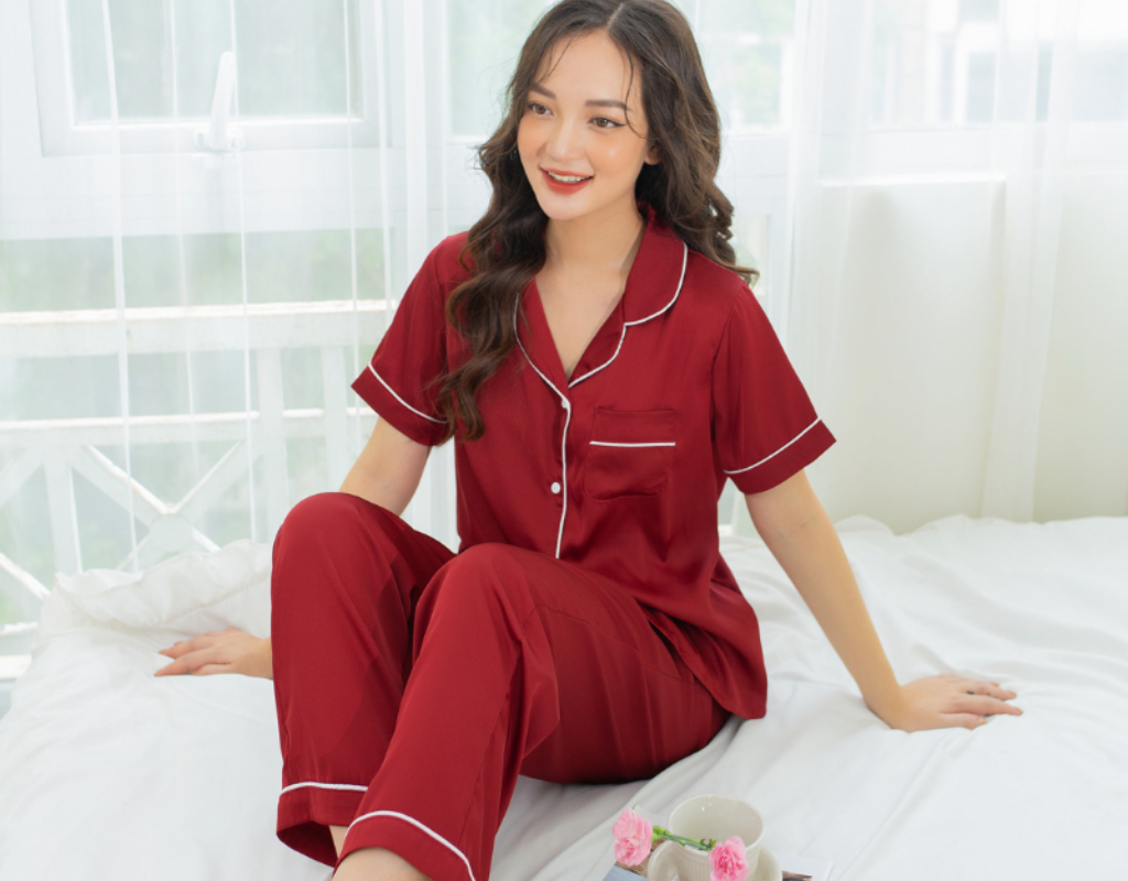 Pijama lụa Latin Zen Me