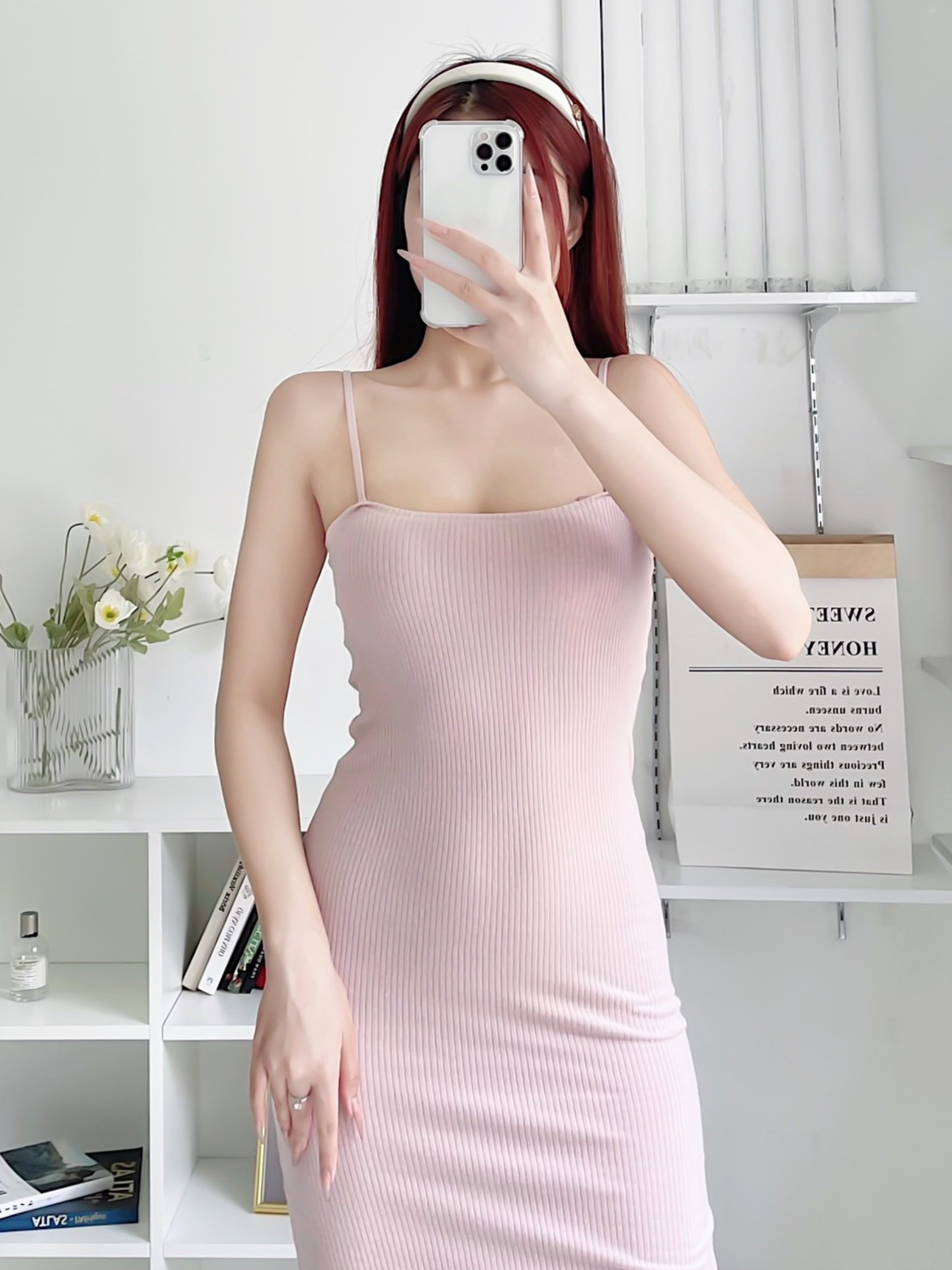 Váy Body Hai Dây Nữ Zen Me Chất Thun Tăm Mềm Mịn Ôm Body