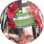 Đỏ Thổ Cẩm Kimono